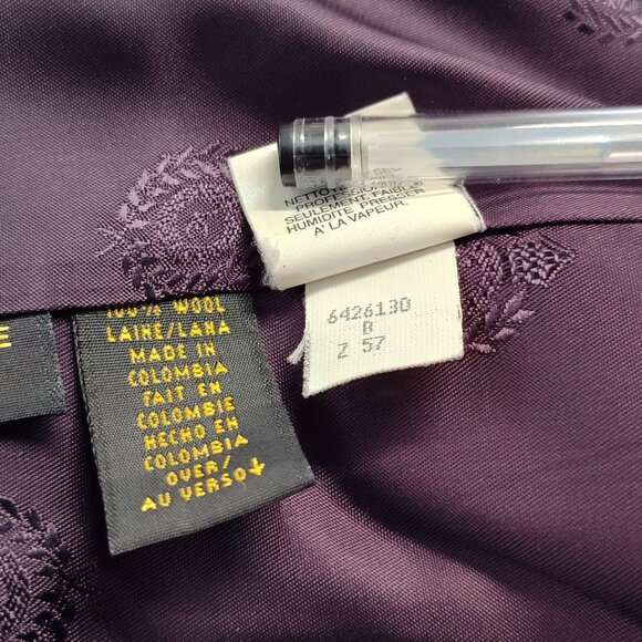 Lizsport Blazer 100% Wool Single-Button Blazer Jacket Women's Size 12 Petite - Picture 6 of 9